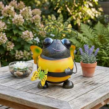 Lieblicher Tischmülleimer Vincent ca. 22 cm  - Dekofigur